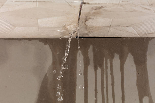 Professional Commercial Water Damage Restoration technician working in Wellington, TX